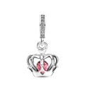Charms srebrny korona