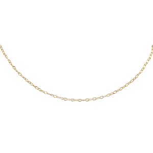 Srebrny  pozłacany łańcuszek ozdobny